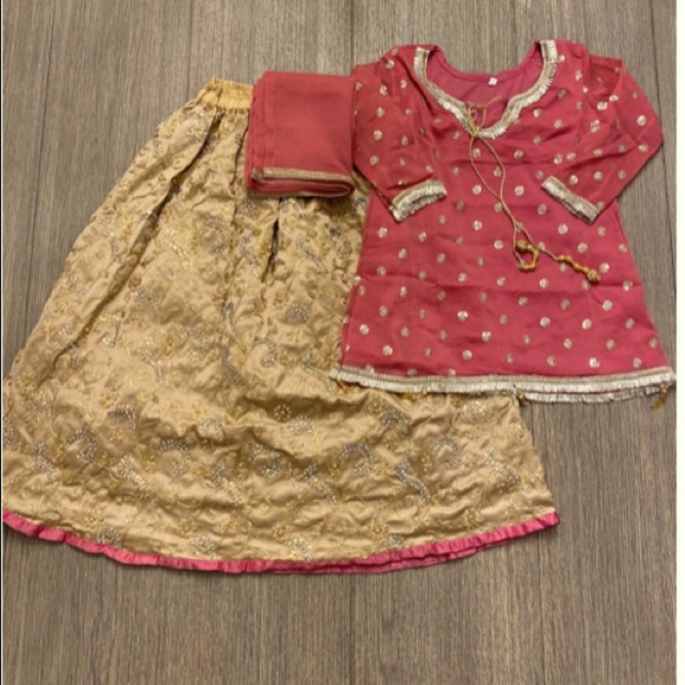 New kids 6 years Indian/Pakistani Lehenga